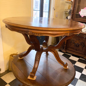 As Is Vintage French Round Table