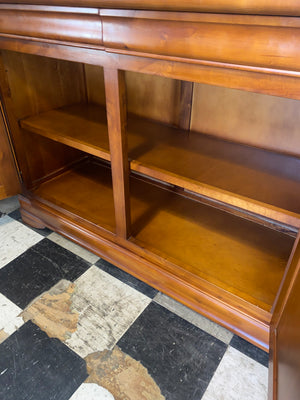 Vintage Louis Philippe Fruitwood Sideboard C. 1940s