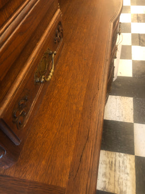 French Oak Vaisselier Cabinet Great Size c.1920s