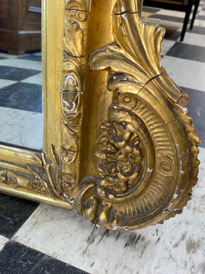 French Gilt Mirror C. 1920