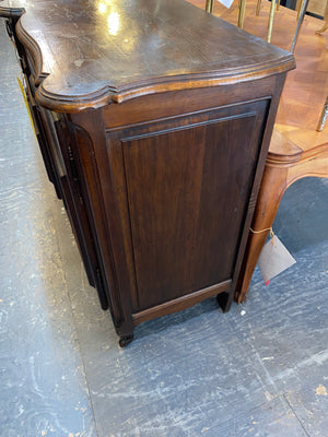 Louis XV Dark Oak French Sideboard