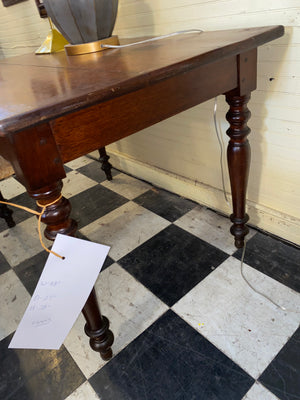 Small French Breakfast Table in Oak C. 1900