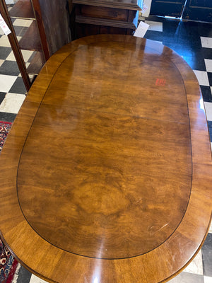 Vintage French Provincial Dining Table w/ Leaves