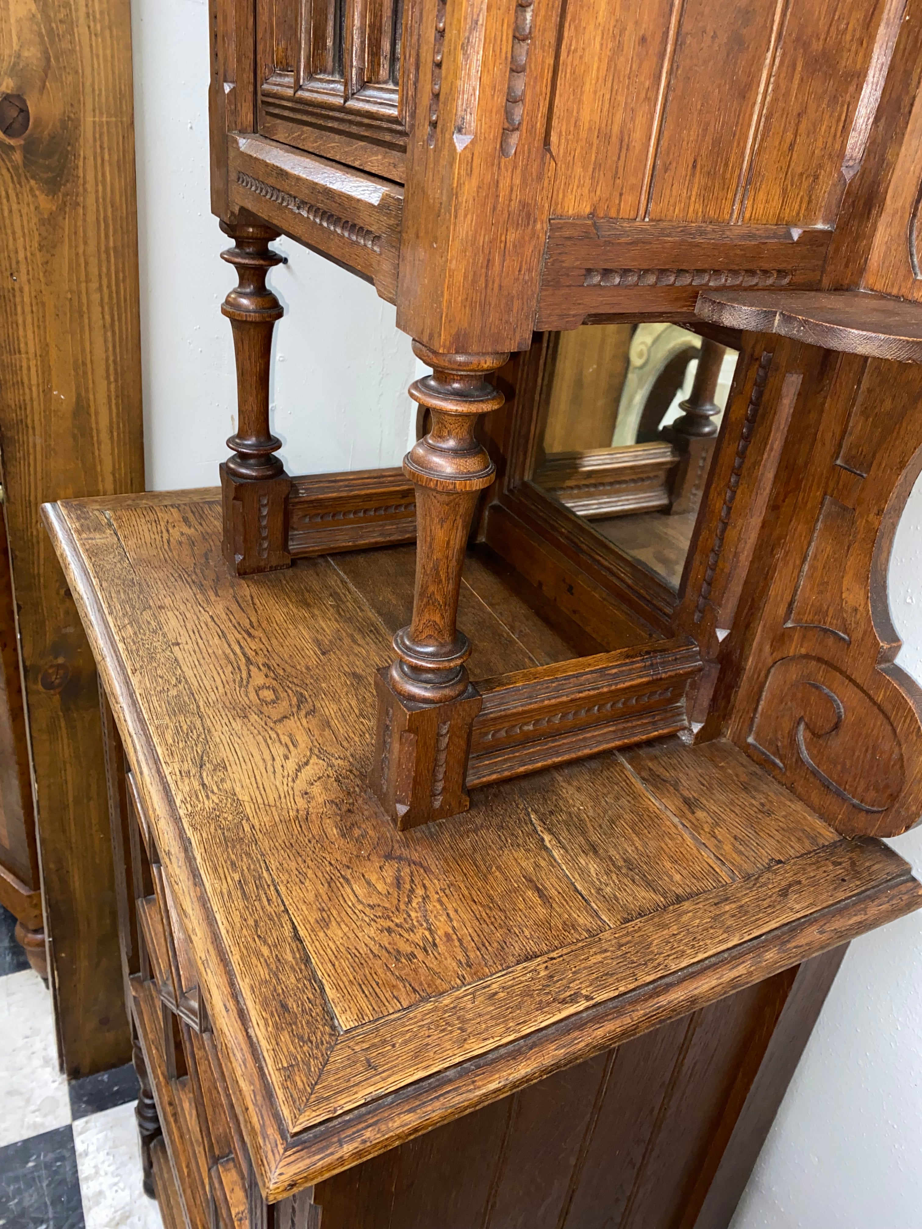 English Music Cabinet C. 1920