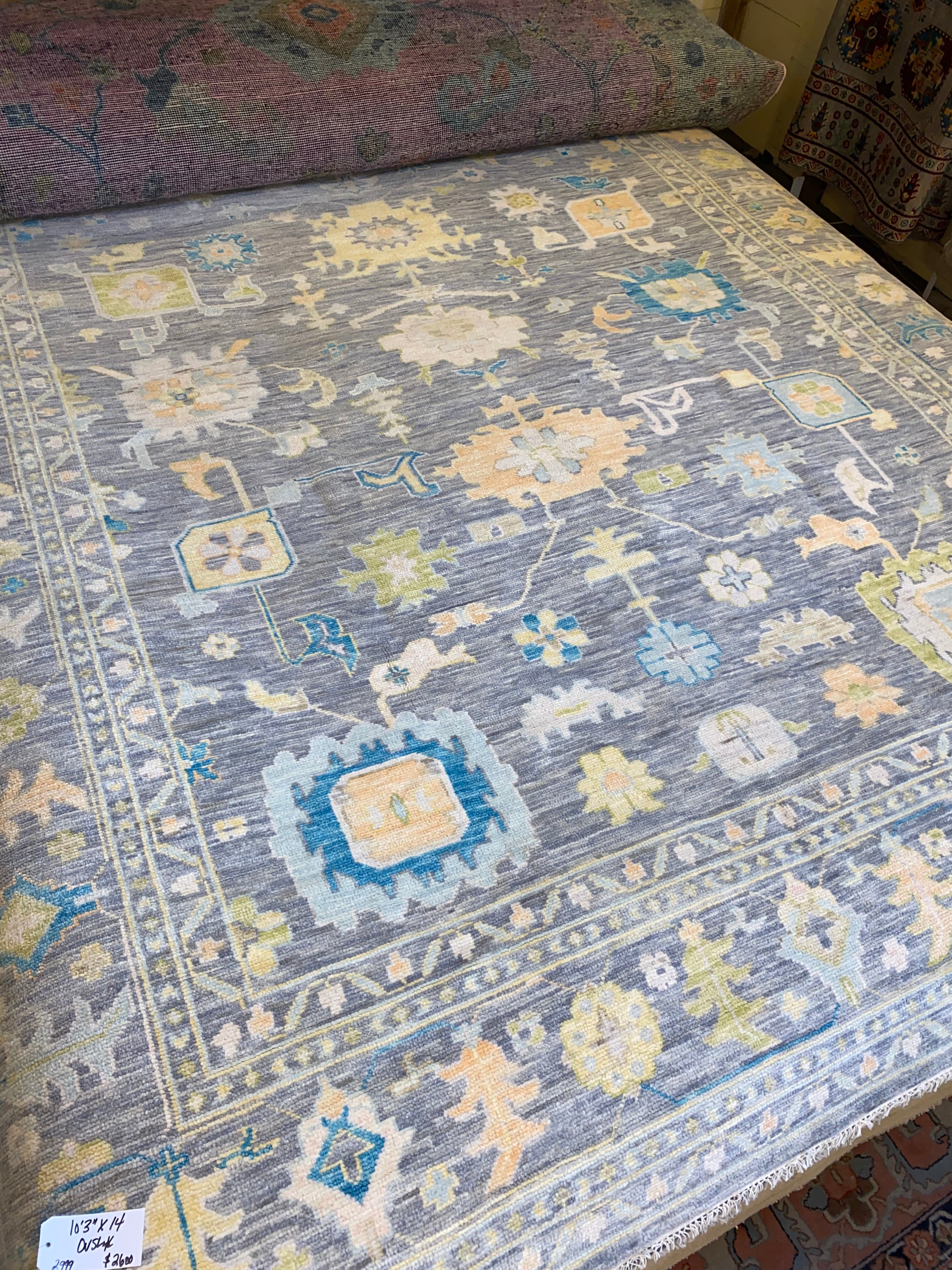 10'3" x 14' Oushak Rug