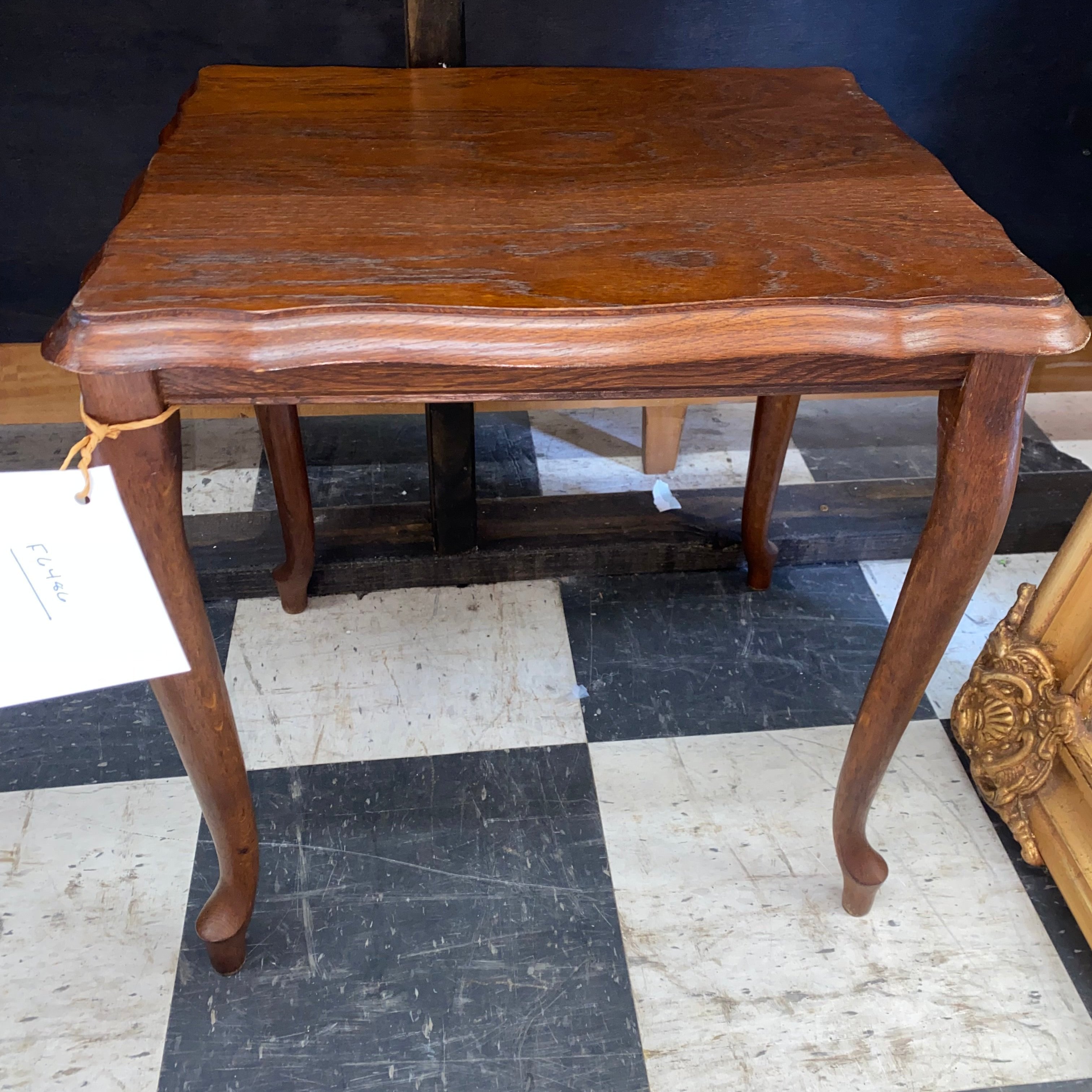 Belgian Oak End Table