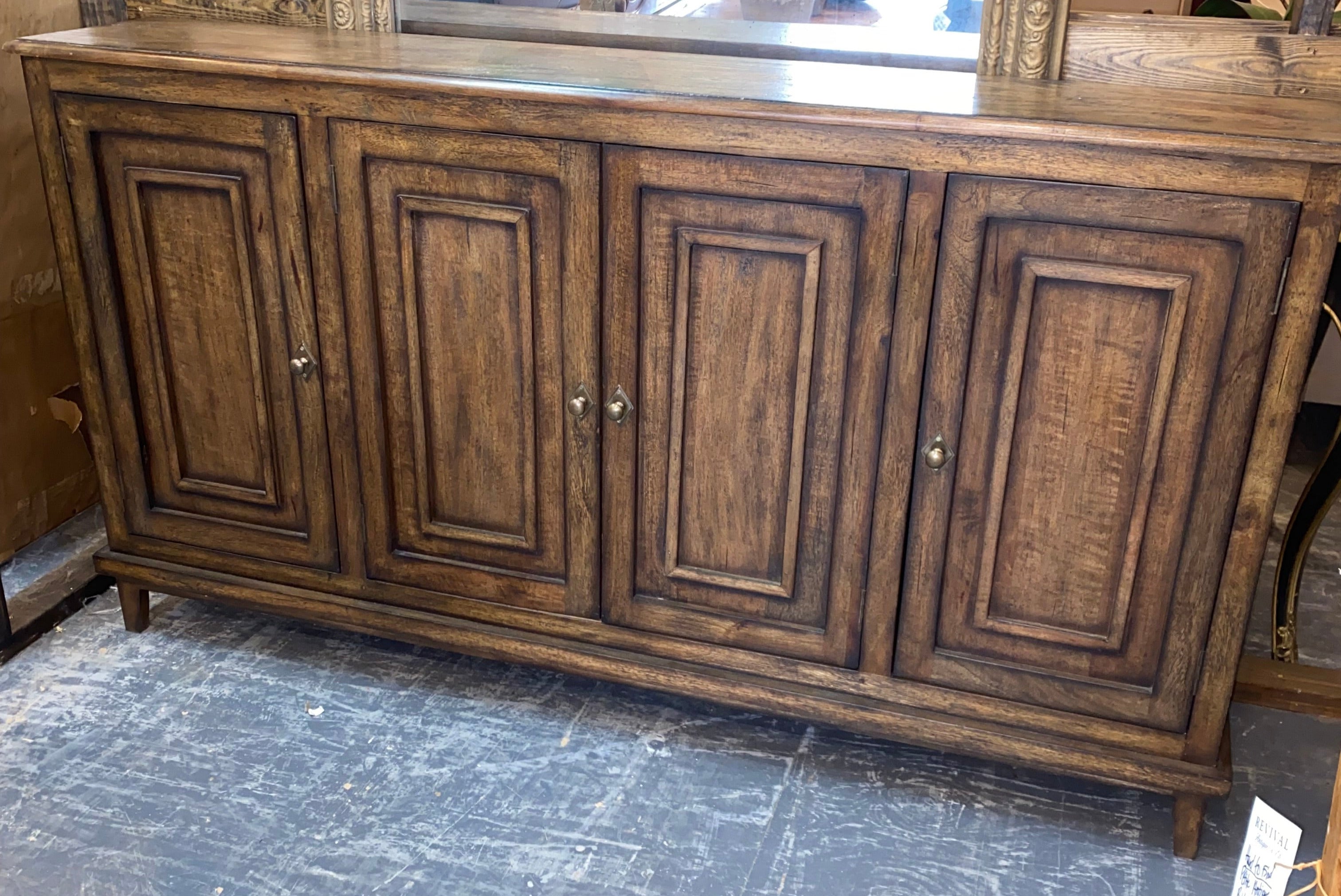 New Mahogany Shallow Sideboard