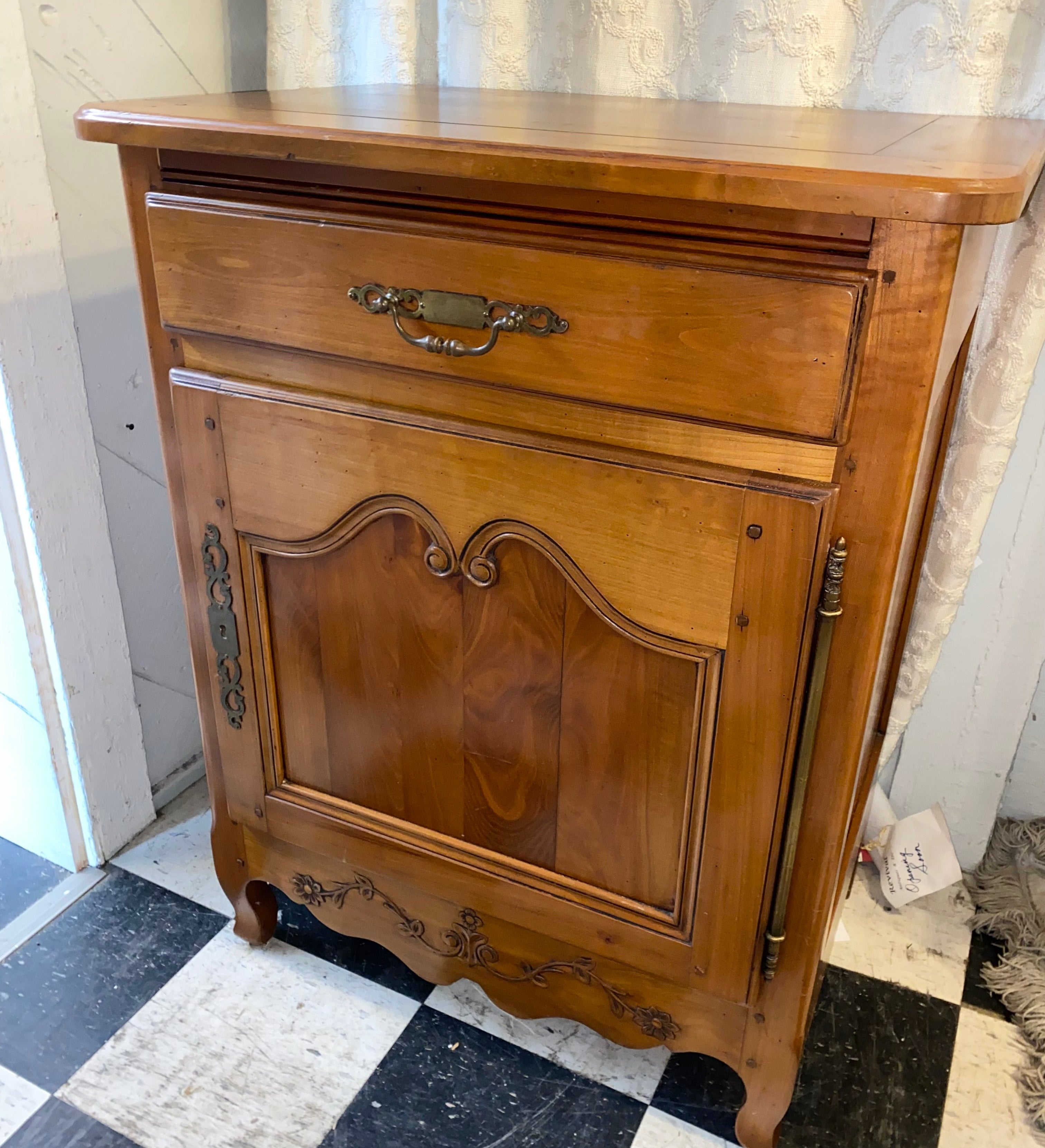 Cherry Jam Cabinet from France C. 1940s