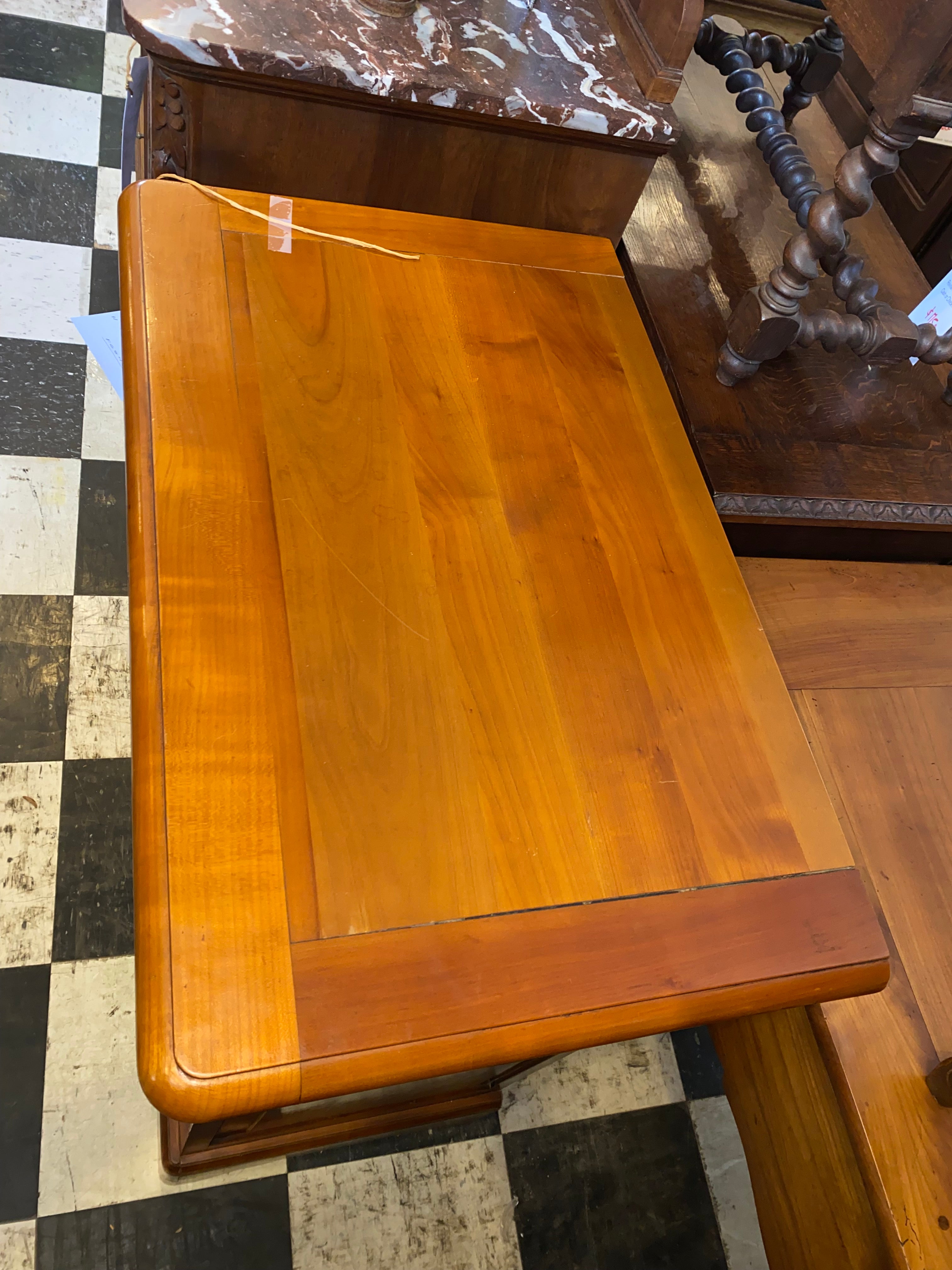 Vintage French Fruitwood Jam Cabinet C. 1950s