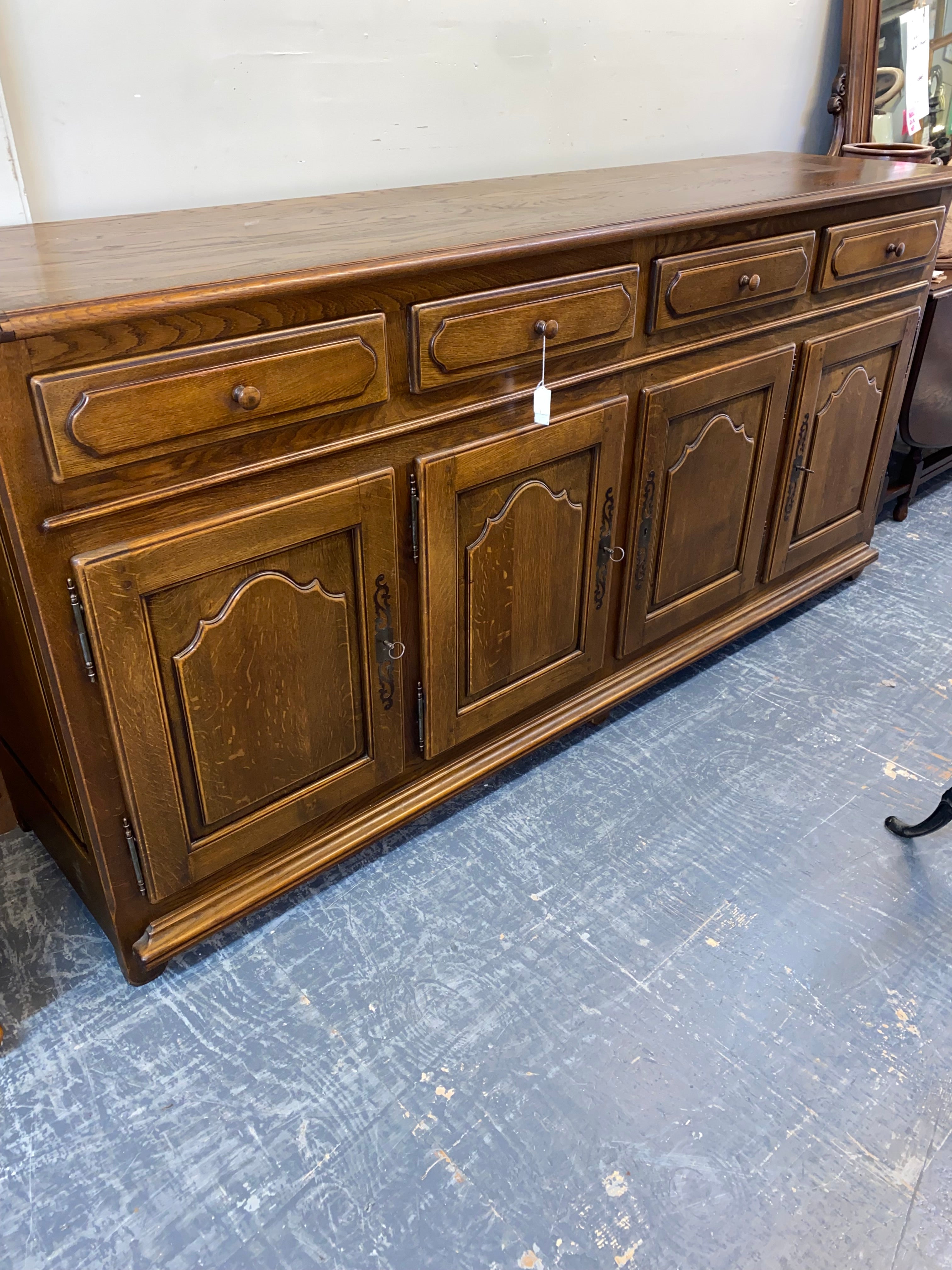 Rustic French Farmhouse Sideboard C. 1930s