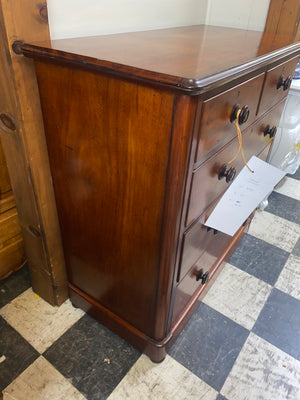 Antique Mahogany Chest of Drawers from Wales C. 1920s