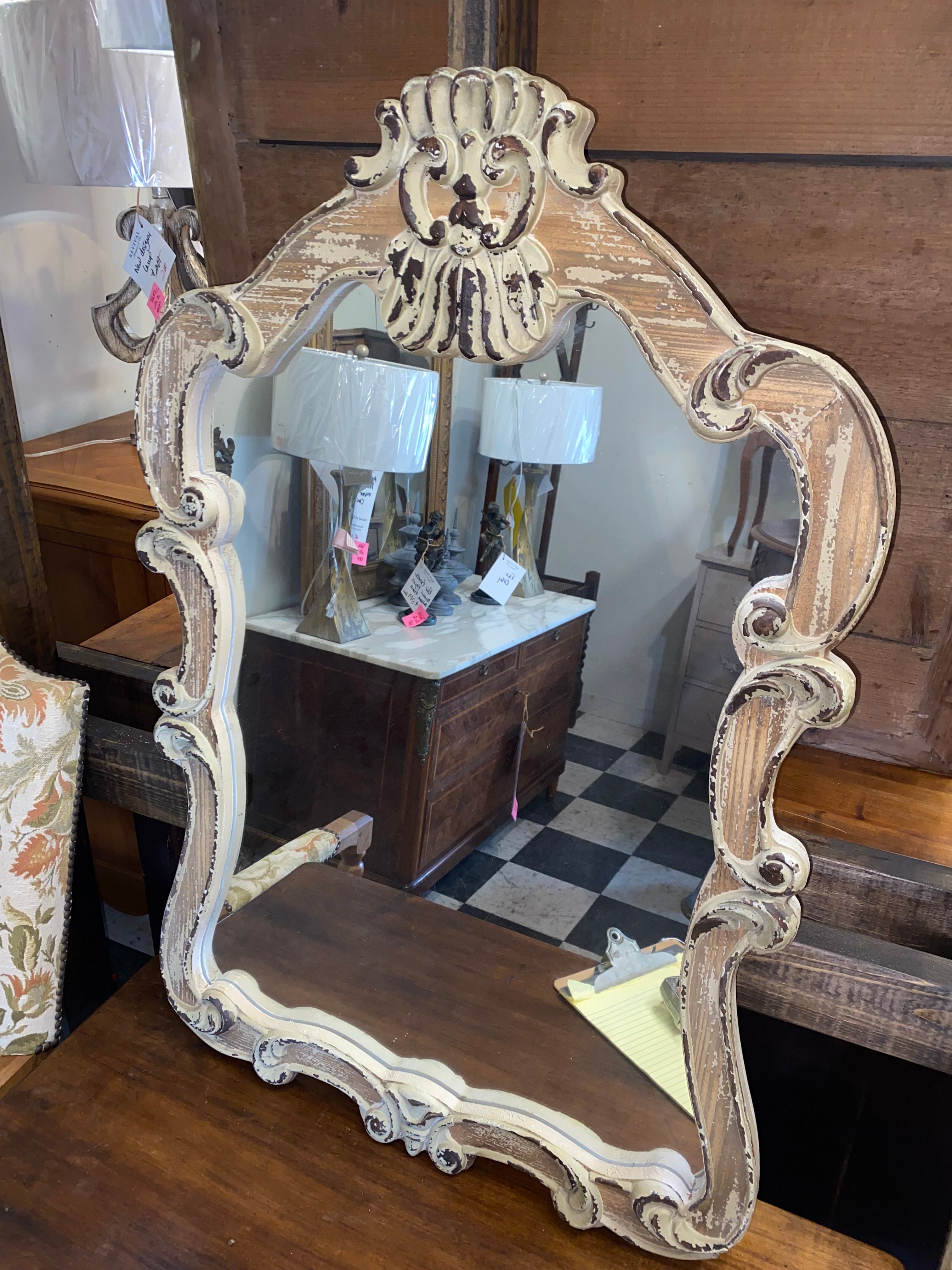 New Designer Wood Mirror
