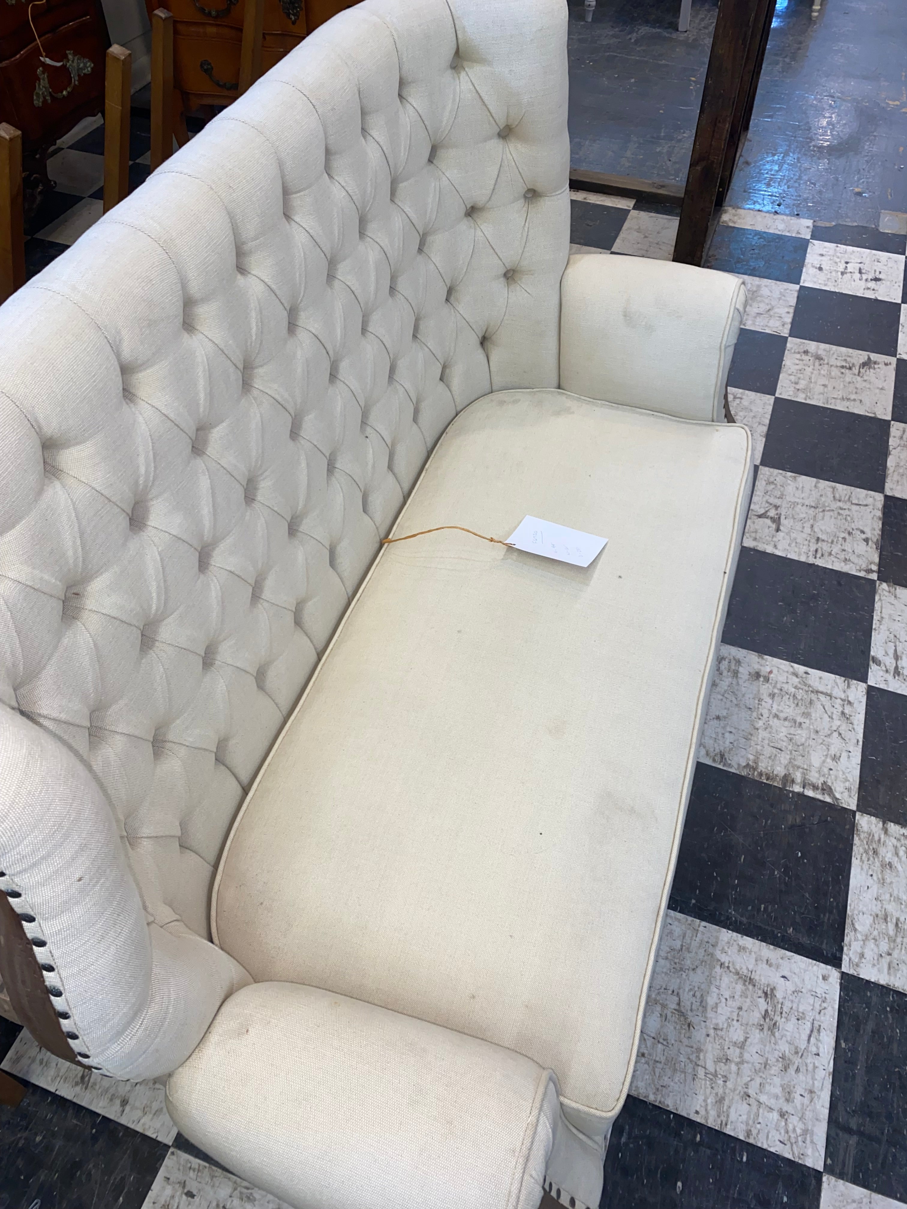 New Linen Sofa