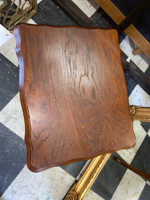 Belgian Oak End Table