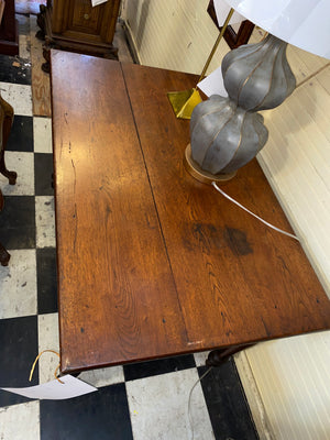 Small French Breakfast Table in Oak C. 1900