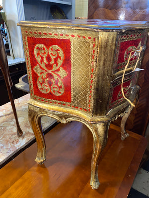 Italian Gilt Florentine Chest C. 1930s