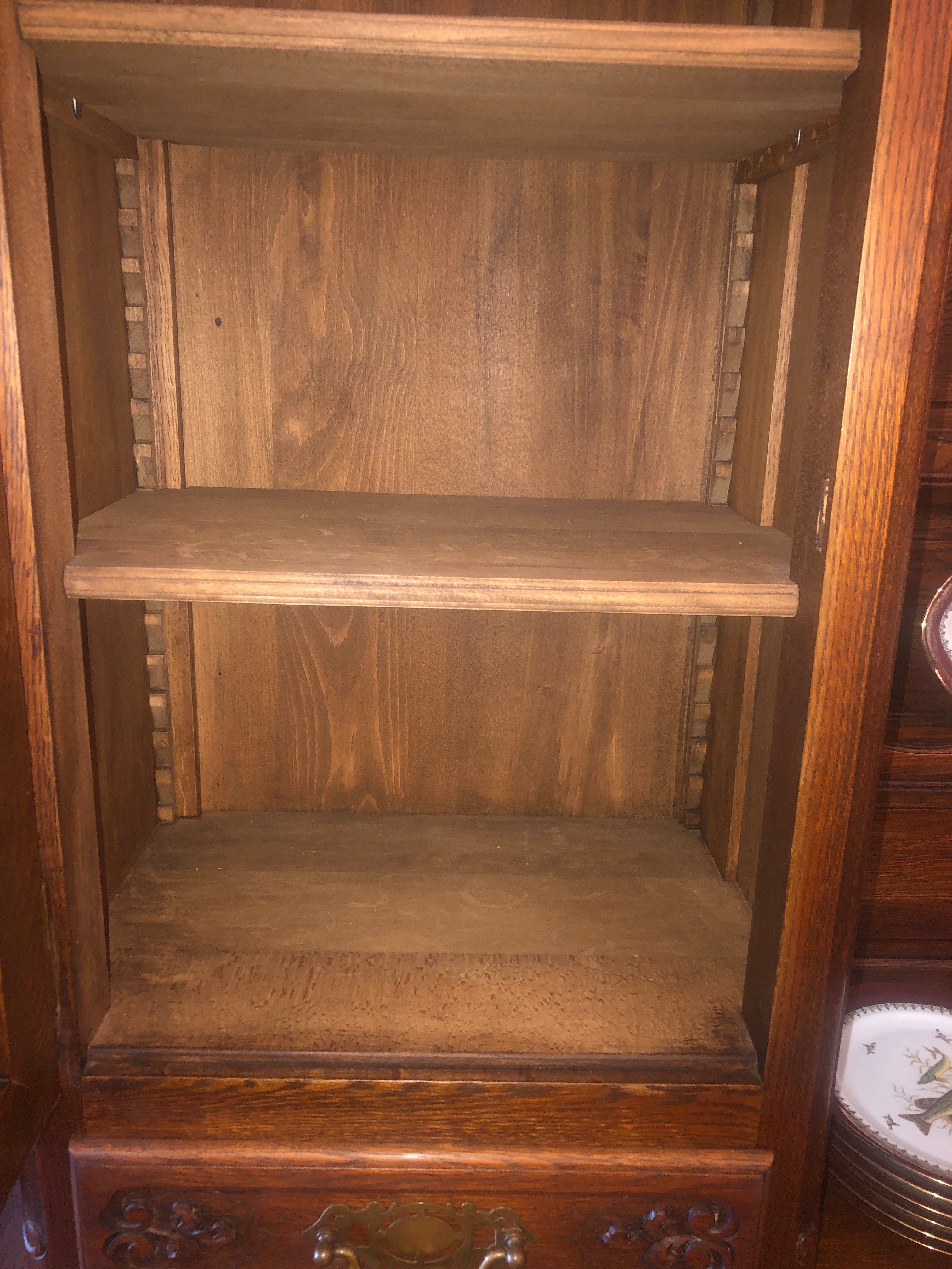 French Oak Vaisselier Cabinet Great Size c.1920s