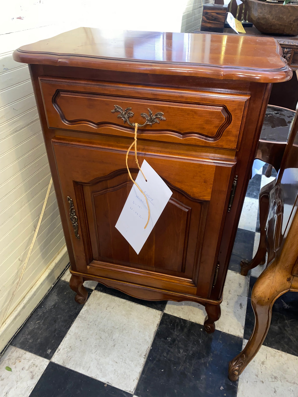 French Fruitwood Jam Cabinet C. 1950s