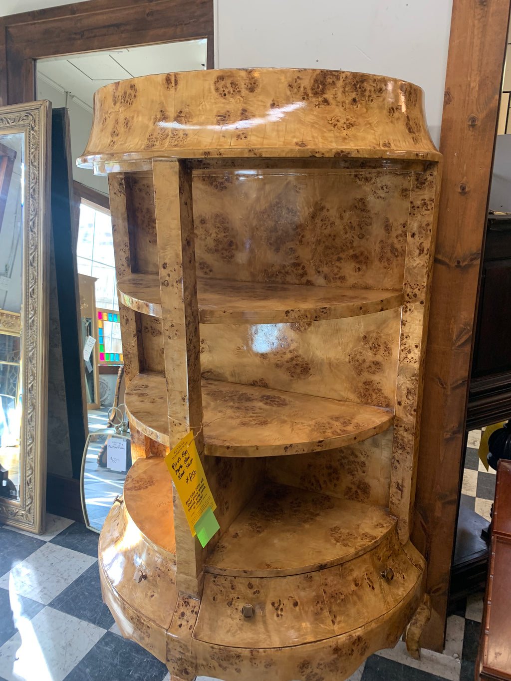 Birds Eye Maple New Book Shelf