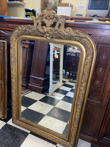 Antique French Gilt Mirror C. 1920s