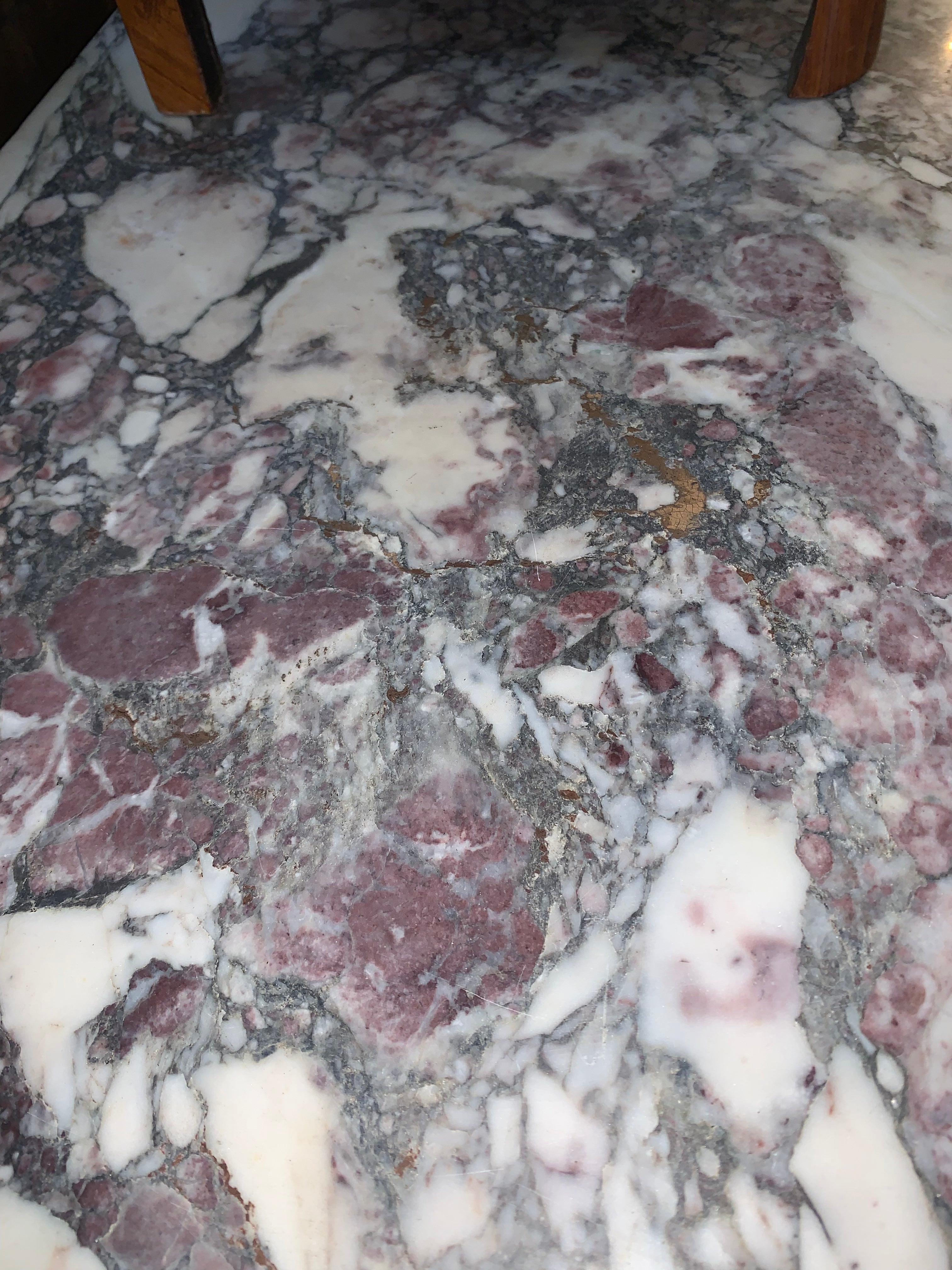 Louis XVI Marble Top French Sideboard w/ marble shelves Great Size  c.1920