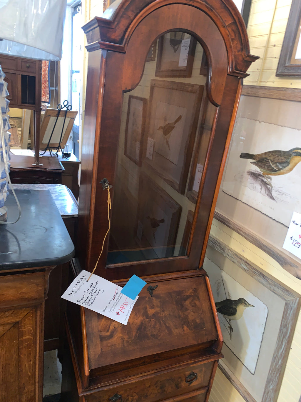 SUPER RARE Drop Sided Barley Twist Table c.1900  NEVER SEEN ONE LIKE IT BEFORE