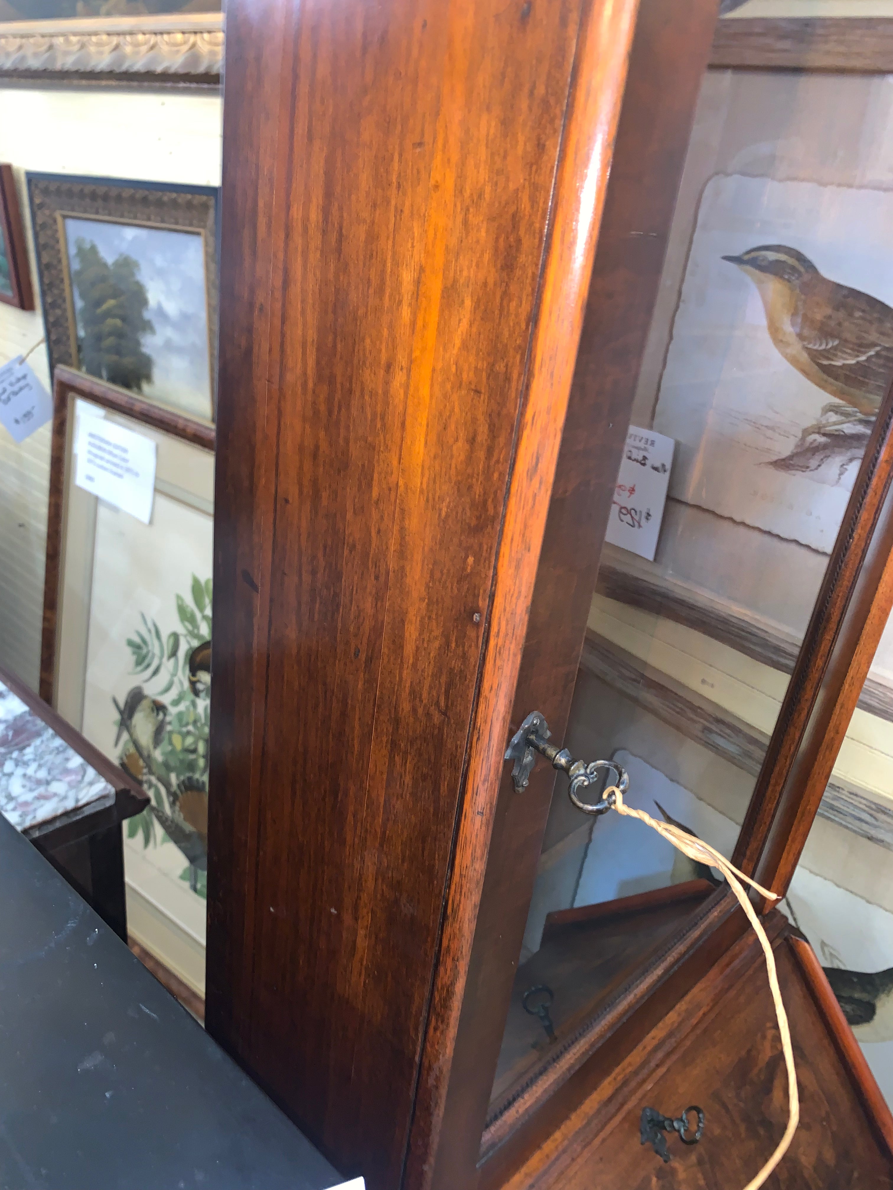 SUPER RARE Drop Sided Barley Twist Table c.1900  NEVER SEEN ONE LIKE IT BEFORE