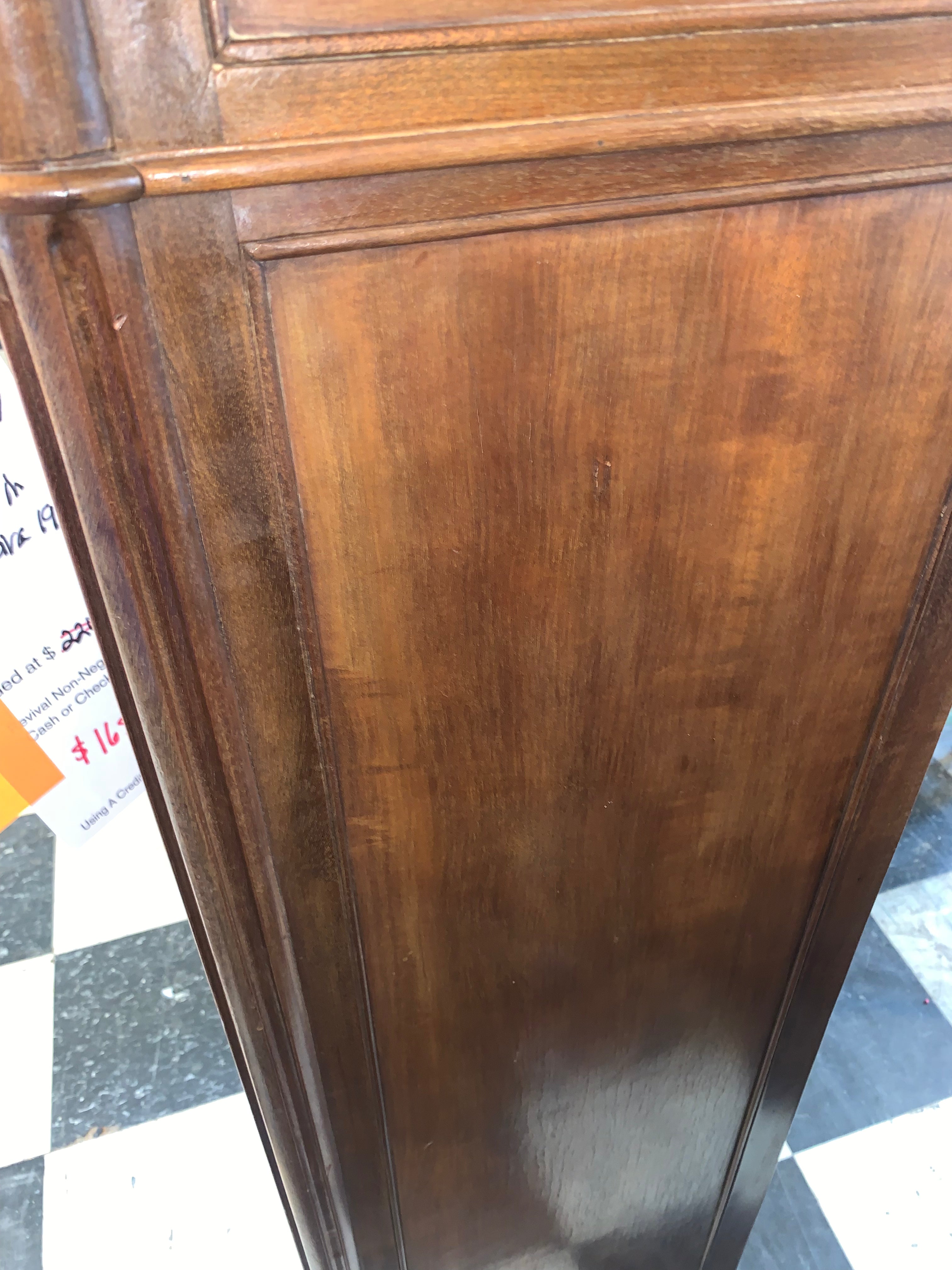 French Secretary Abattant Drop Front Desk in Walnut  c.1920