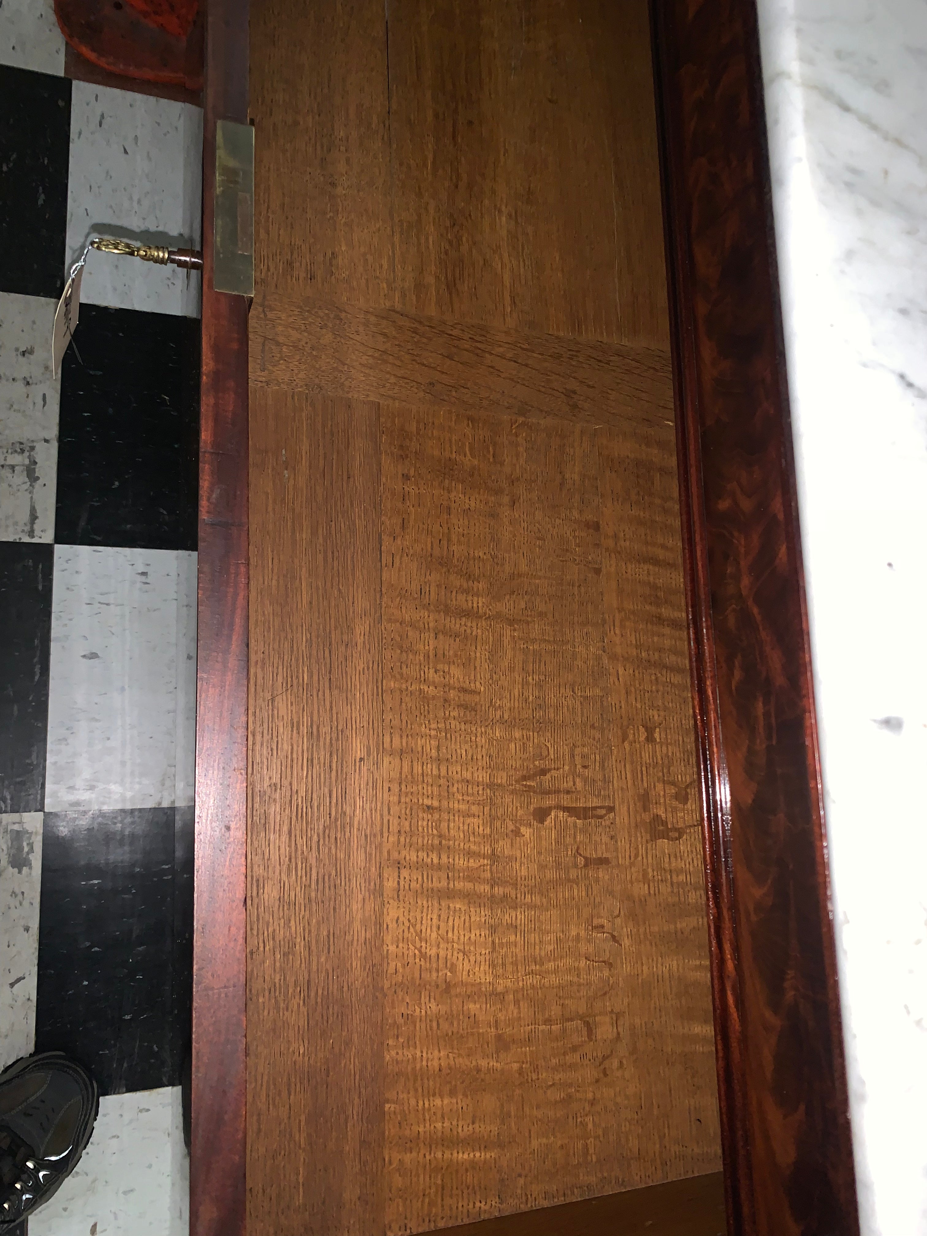 White Marble Top Louis Philippe Chest STUNNING PIECE  c.1900