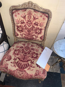 Single French Side Chair