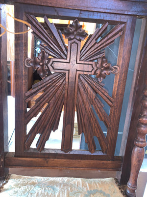 Antique French Prayer Kneeler  c.1900