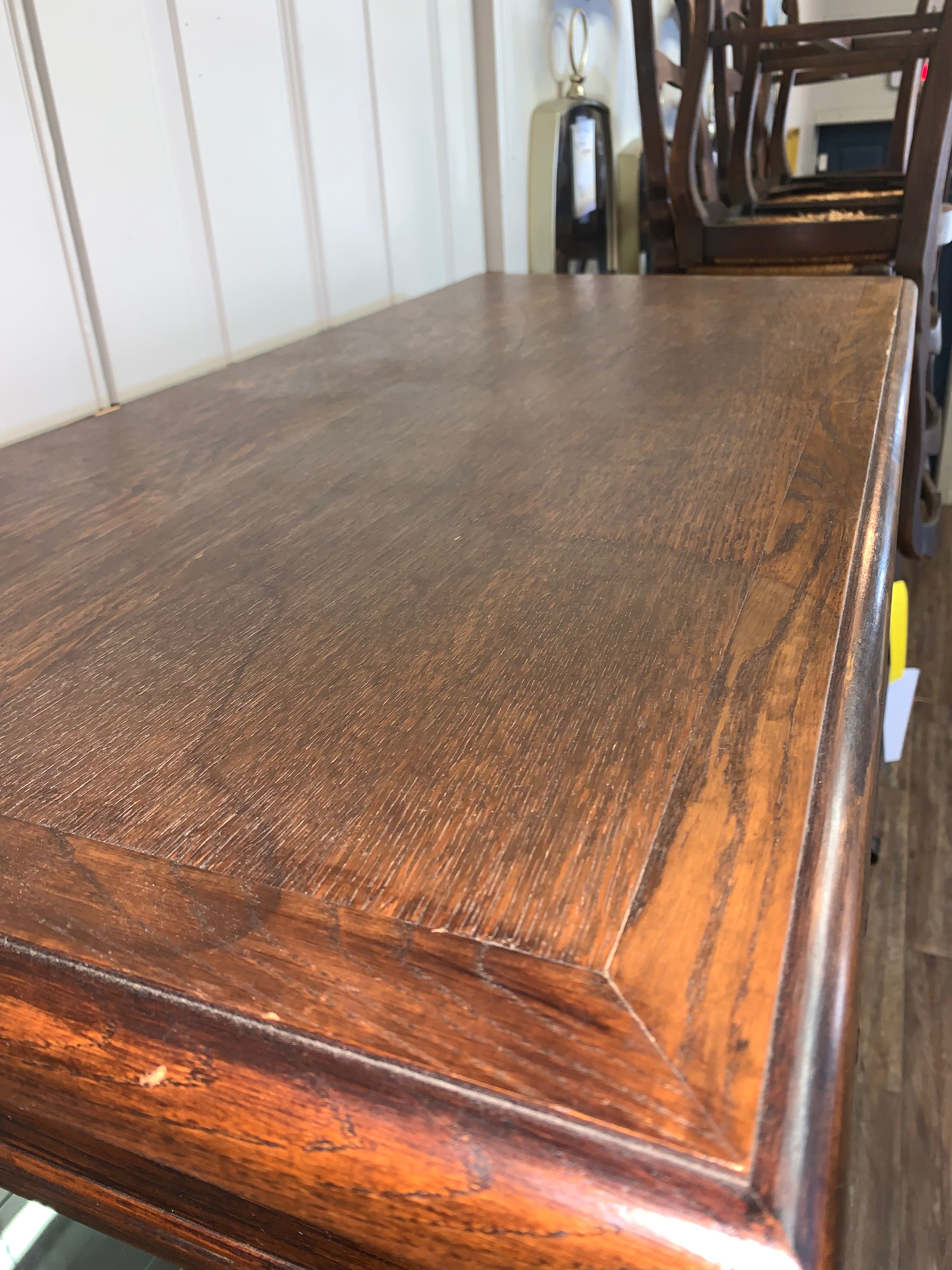 Spanish Oak China Cabinet