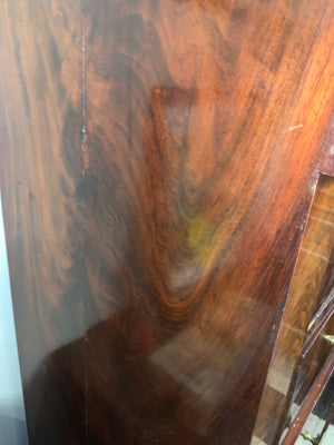 AS IS Antique French Mahogany Chest " PROJECT PIECE"