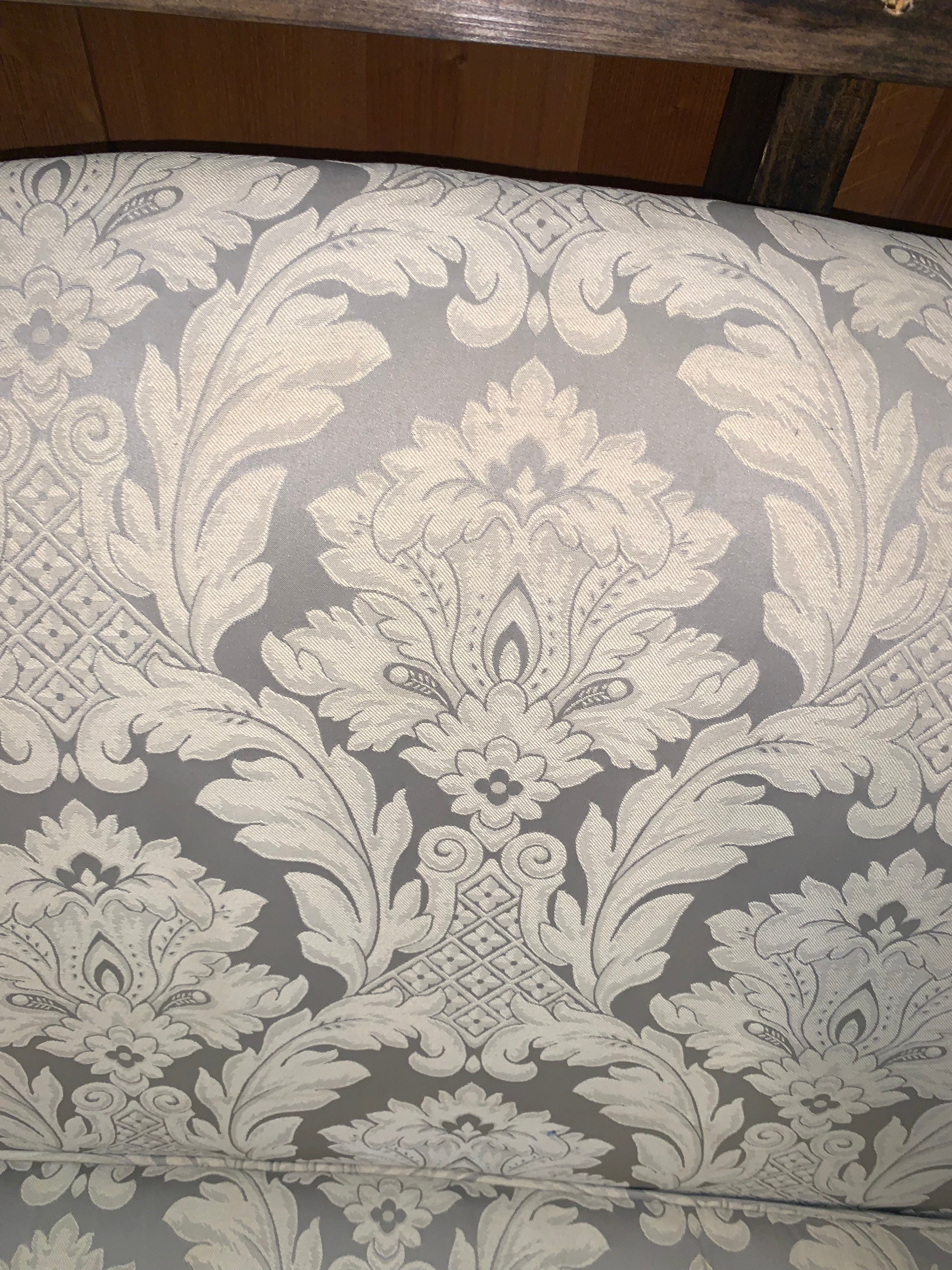 Vintage Carved Back Sofa