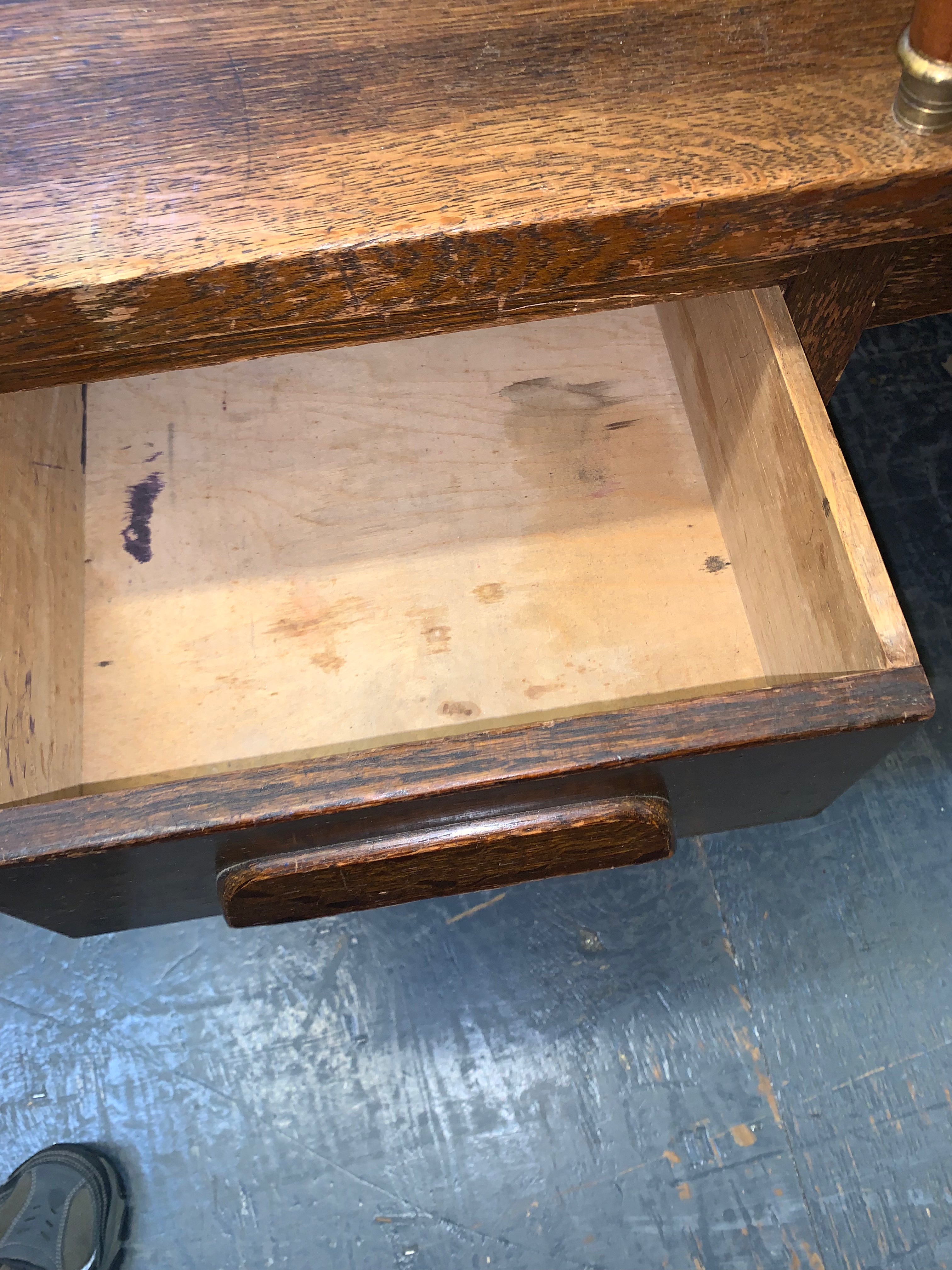 Vintage Oak Desk