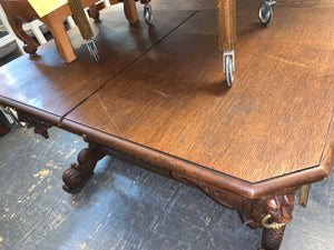 Antique Dolphin Desk from France AS IS
