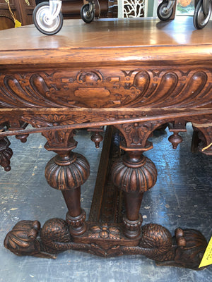 Antique Dolphin Desk from France AS IS
