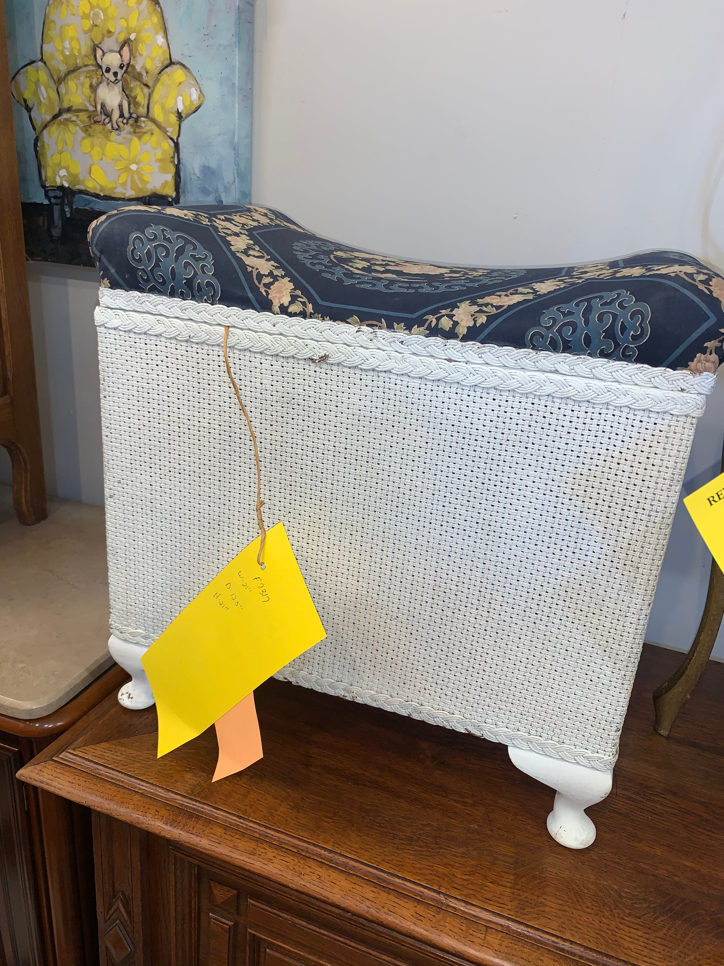 Vintage Wicker Hamper