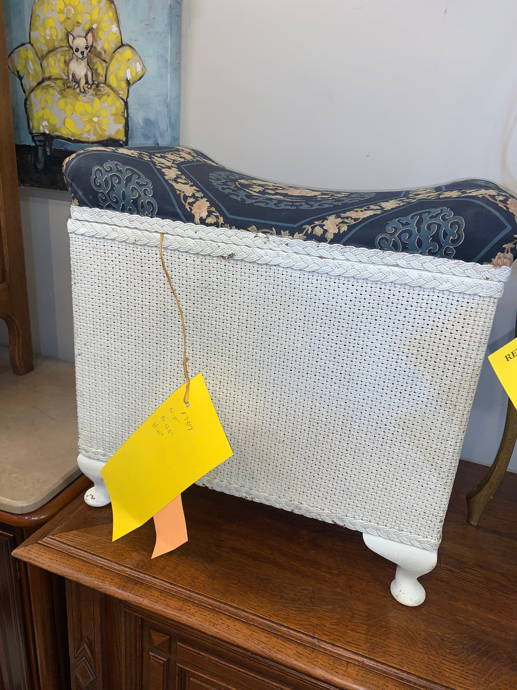 Vintage Wicker Hamper