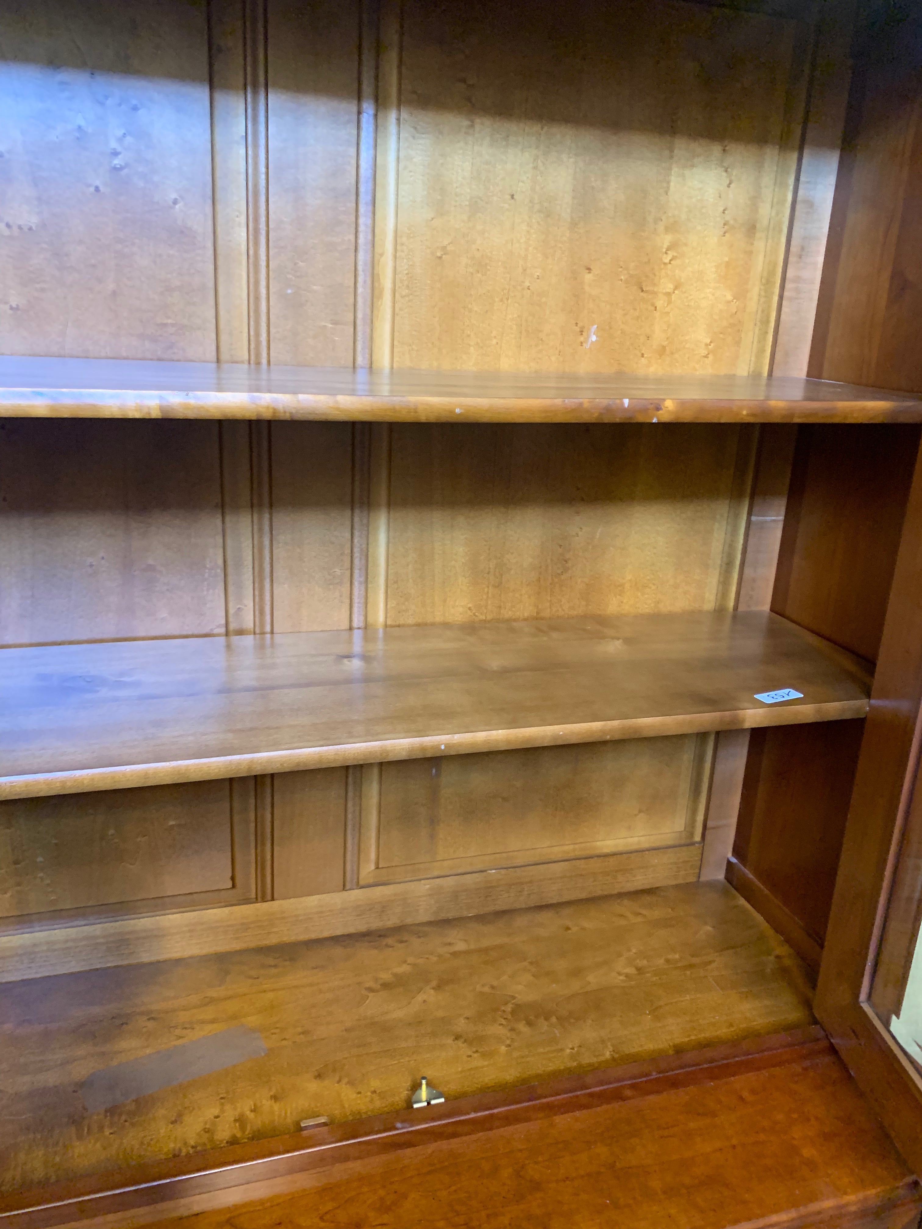 Louis Philippe Cherry Bookcase  c.1940s