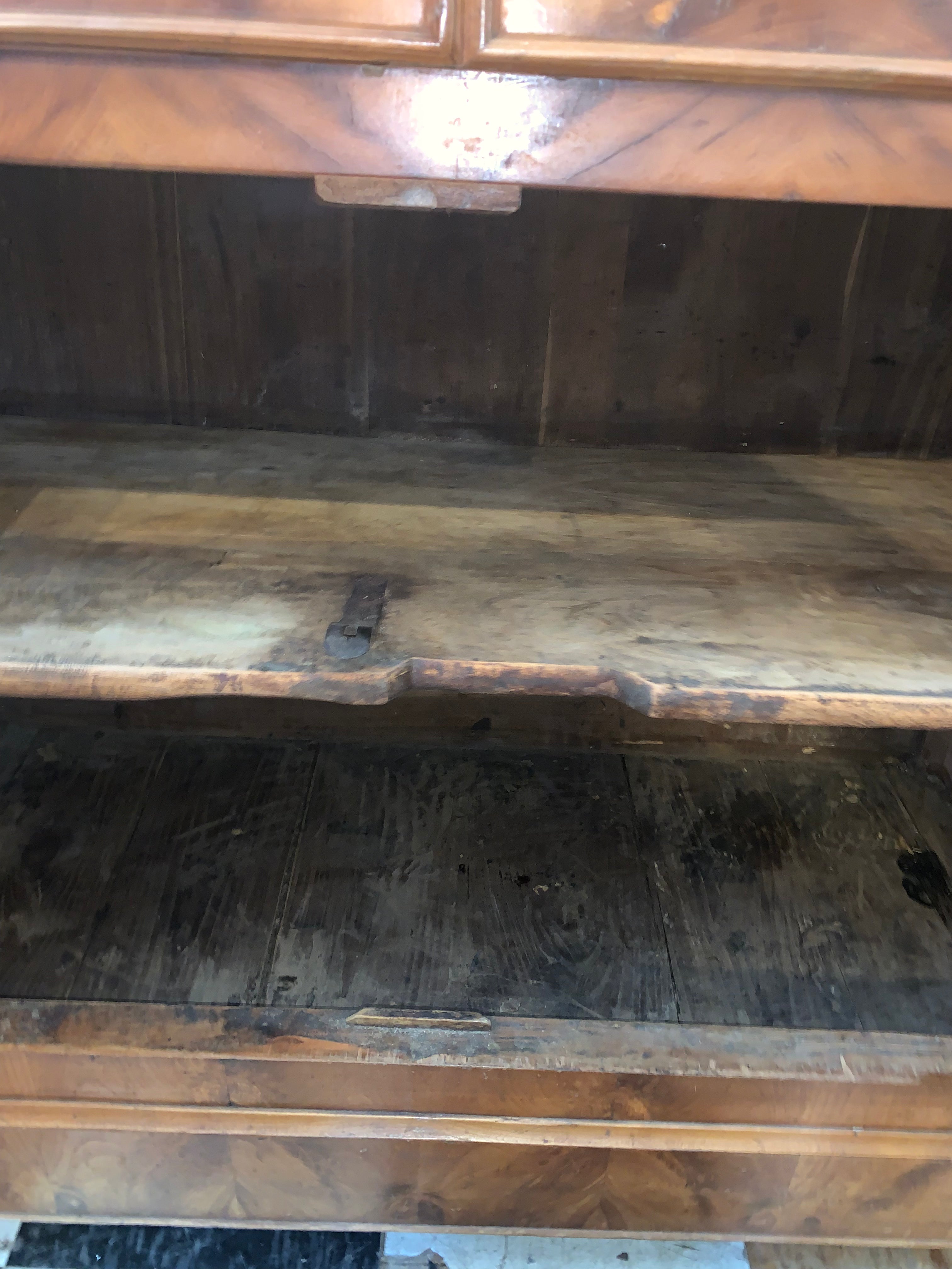 French Antique Louis Philippe Walnut Sideboard "AS IS WITH SCRATCHES"