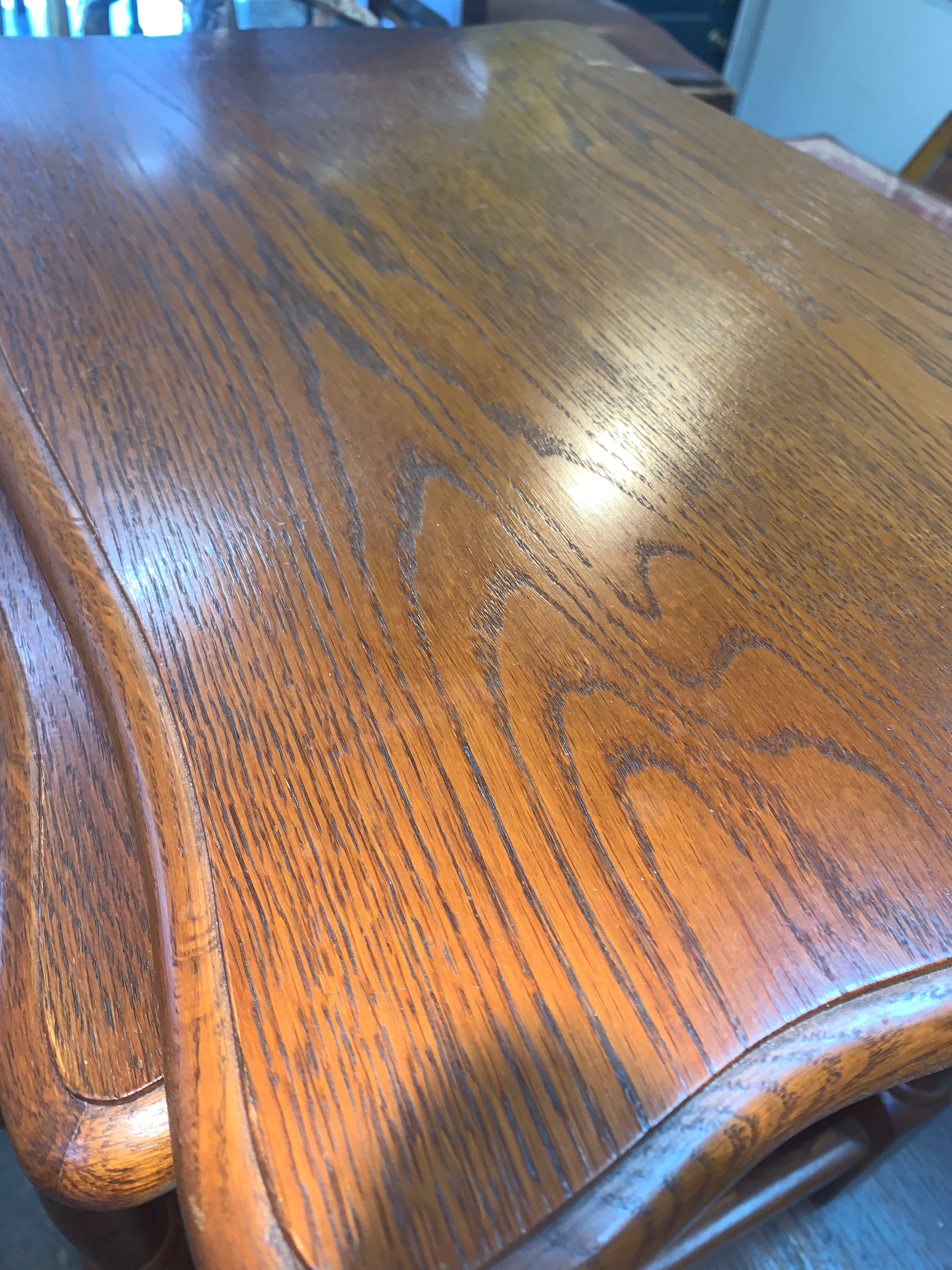 Set Of 3 Belgian Oak Nesting Tables