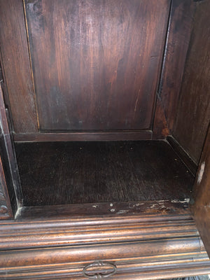 Antique Gothic Cabinet  c.1880