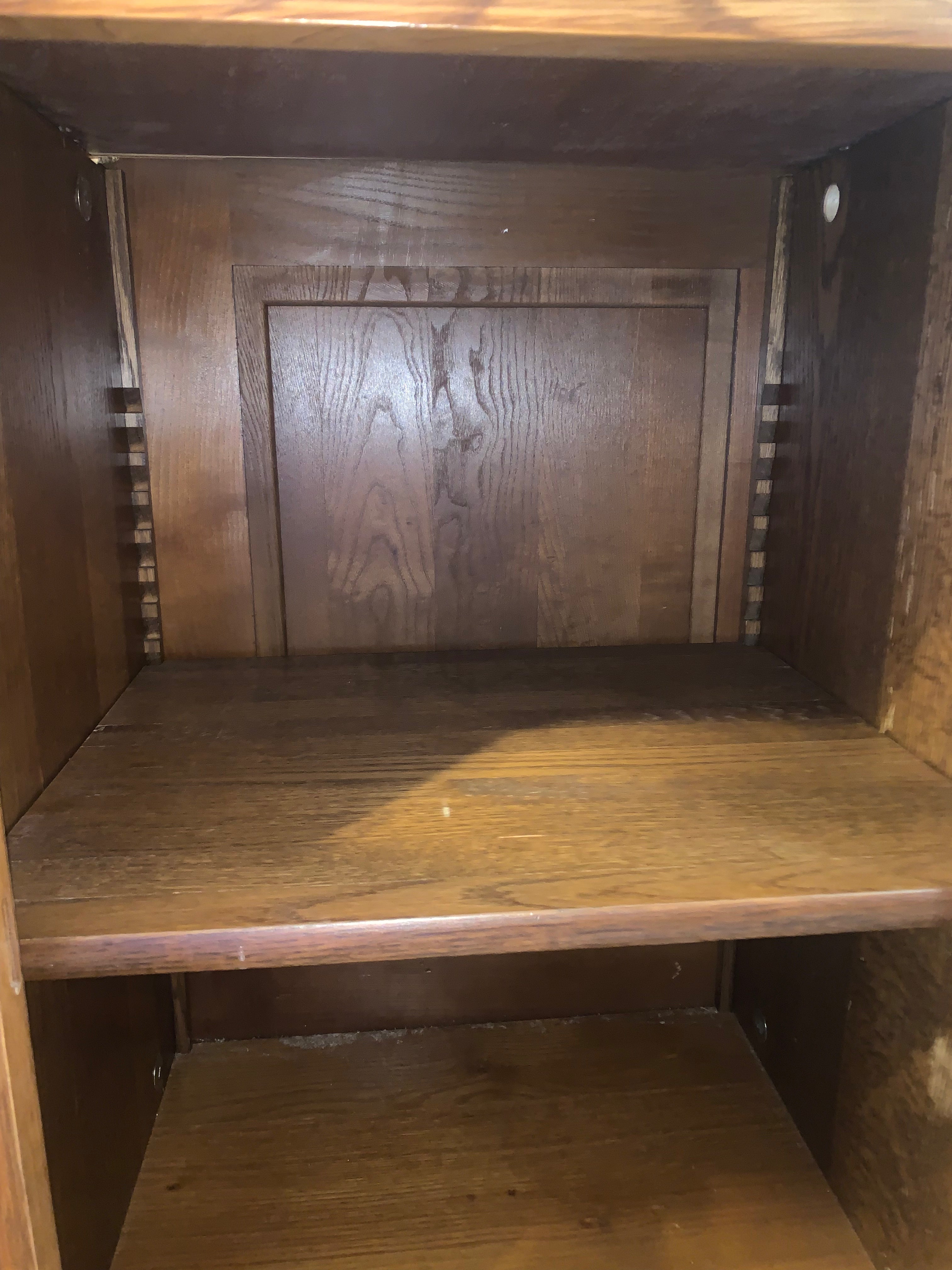 Vintage Large Oak Sideboard from France  c.1950s