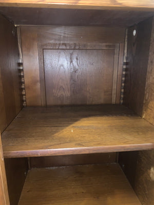 Vintage Large Oak Sideboard from France  c.1950s