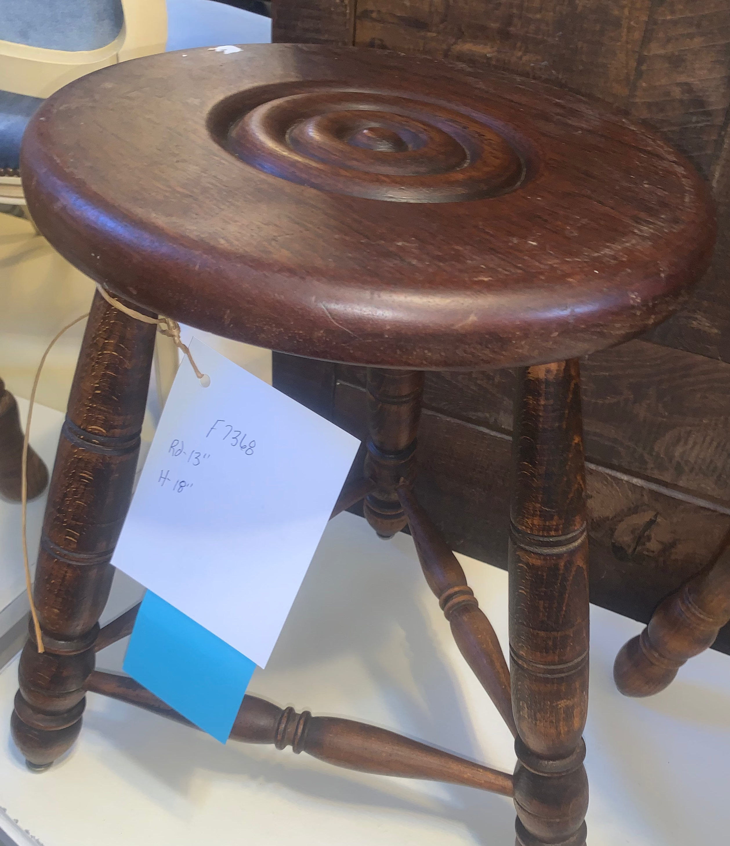 French Large Milking Stool