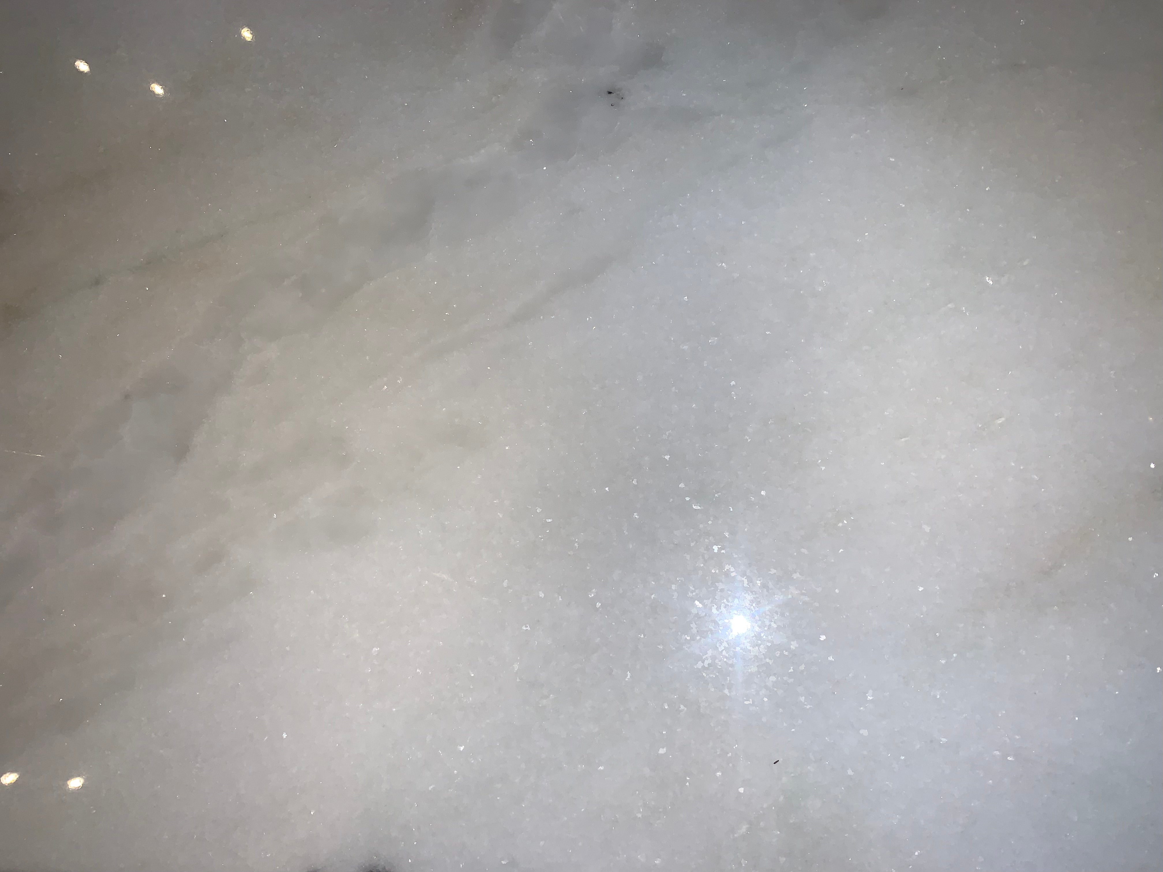 Louis XVI Mahogany French White Marble Top Chest  c.1920s