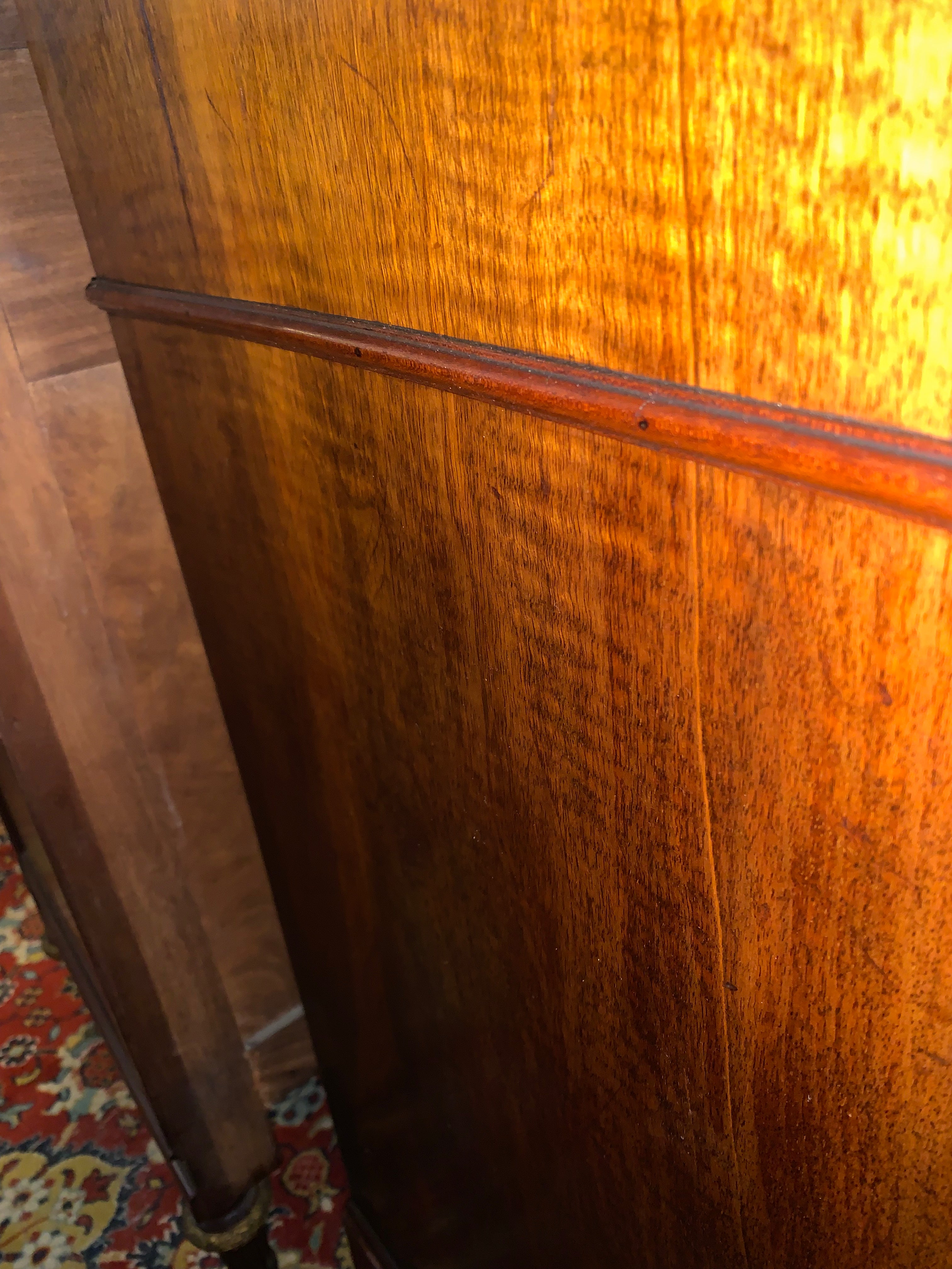 French Walnut Napolean II Style Small Sideboard  c.1900
