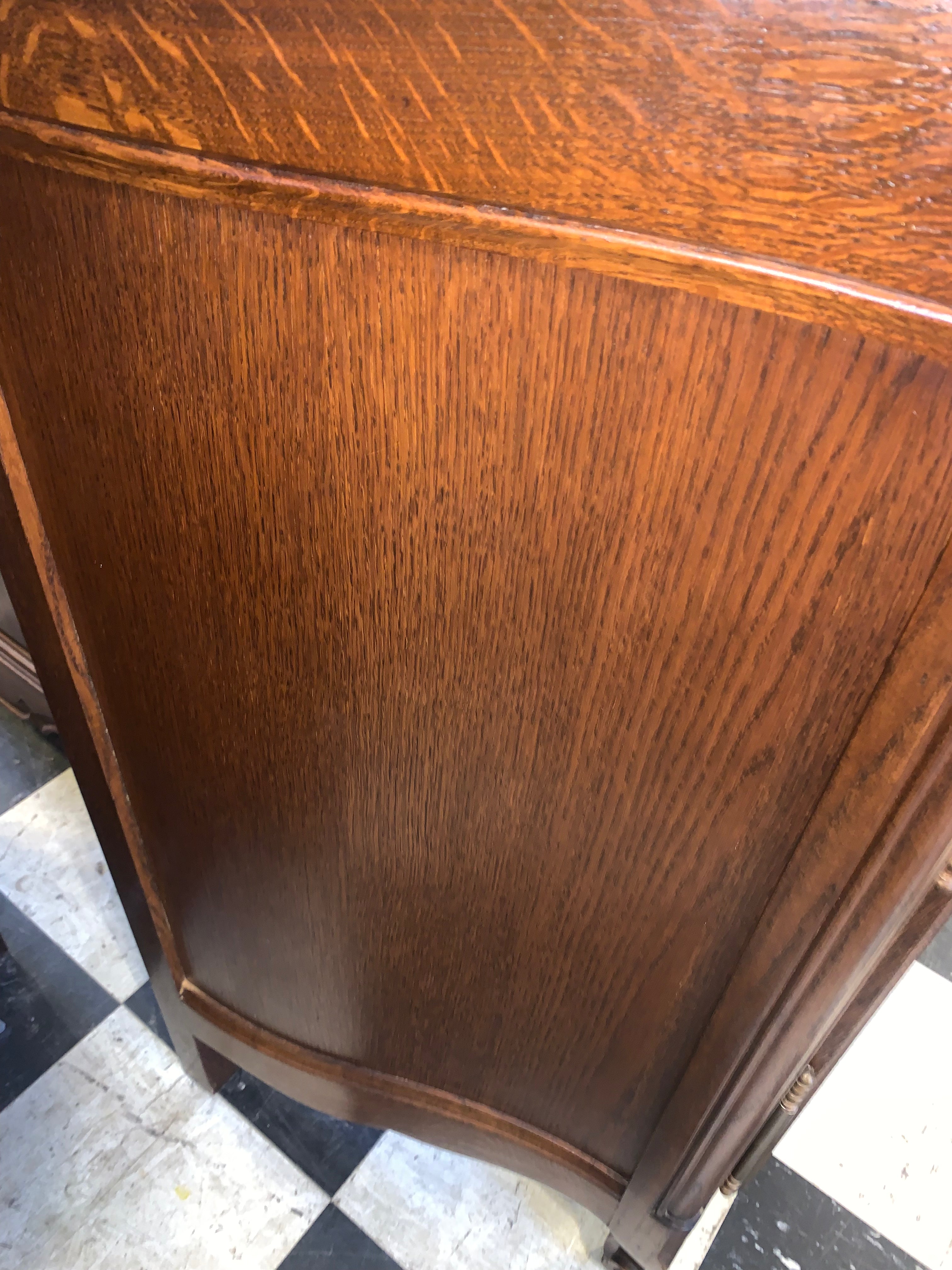 Country French Oak Sideboard Great Size  c.1940s