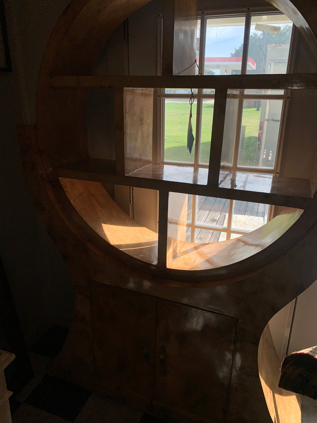 New Display Cabinet Birds Eye Maple